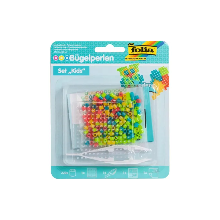 Folia Kits de perles à repasser Kids Multicolore