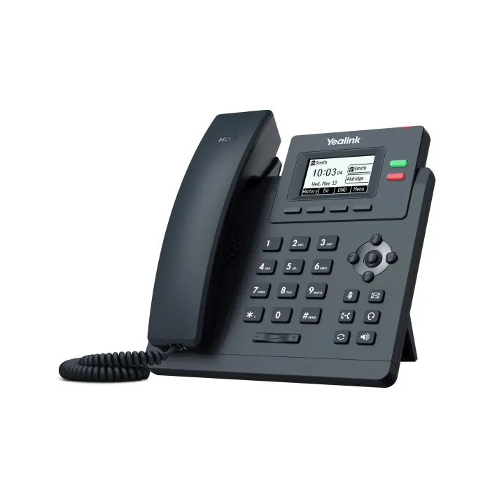 Yealink Téléphone de bureau SIP-T31P Gris