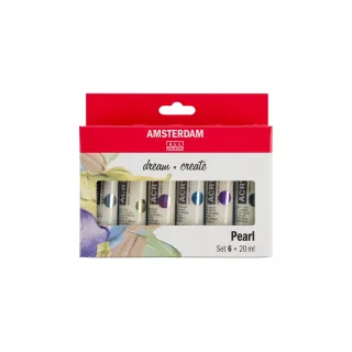 Amsterdam Peinture acrylique Pearl 20 ml, Multicolore