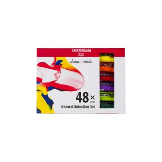 Amsterdam Peinture acrylique Standard 20 ml, Multicolore