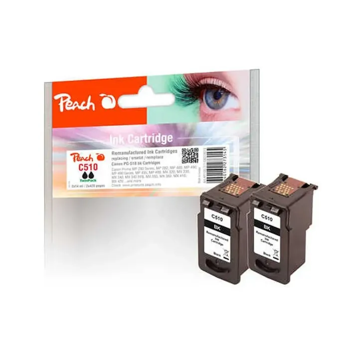 Peach Encre Canon PG-510 2x Black