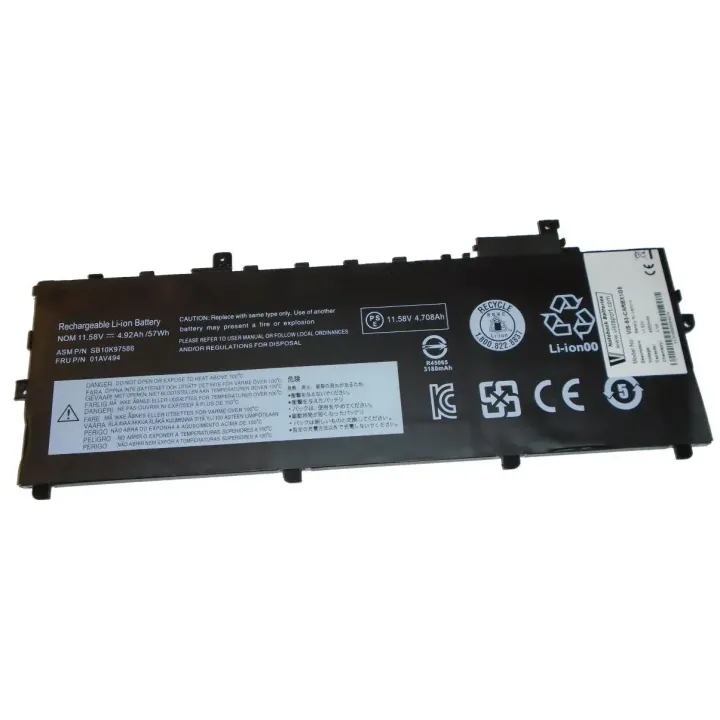Vistaport Batterie pour Lenovo ThinkPad X1 Carbon G5 + G6