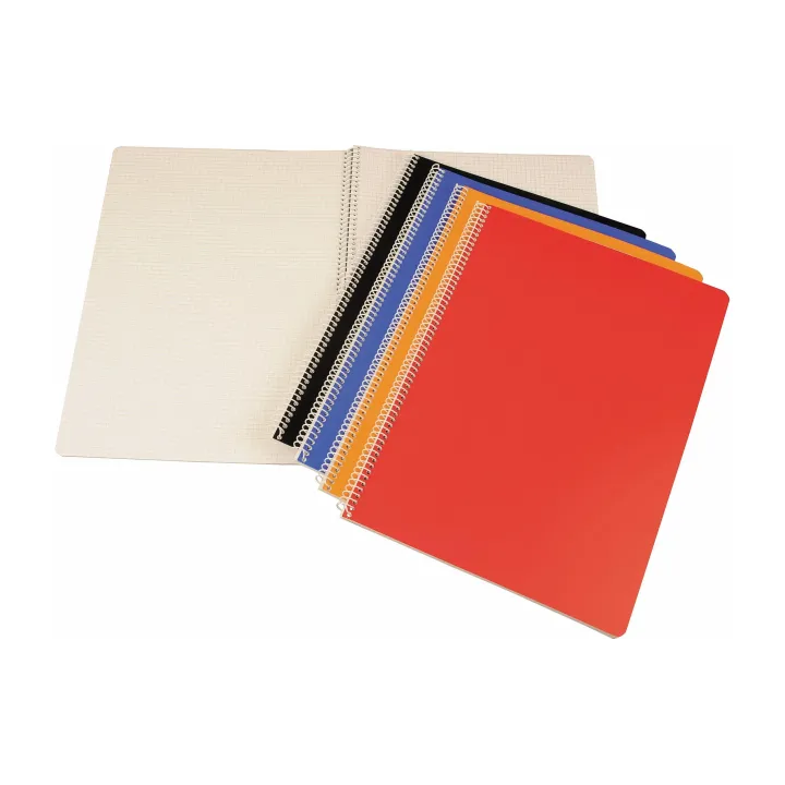 Neutral Carnet de notes avec reliure spirale A7 au carré, 10 pièces