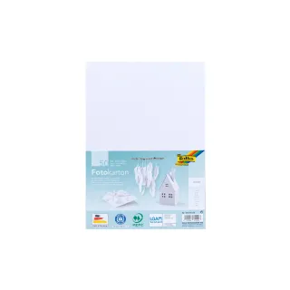 Folia Papier cartonné A4, 300 g-m², 50 feuilles, blanc