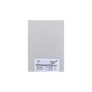 Folia Papier cartonné A4, 300 g-m², 50 feuilles, gris clair