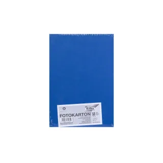 Folia Papier cartonné A4 A4, 300 g-m², 50 feuilles, bleu royal