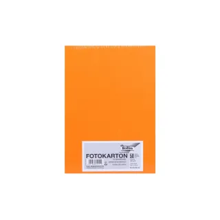 Folia Papier cartonné A4, 300 g-m², 50 feuilles, orange clair