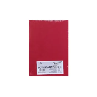 Folia Papier cartonné A4, 300 g-m², 50 feuilles, rouge foncé