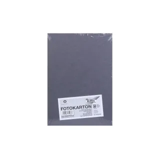 Folia Papier cartonné A4, 300 g-m², 50 feuilles, anthracite