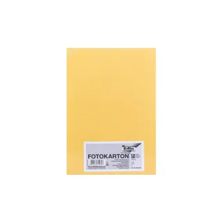 Folia Papier cartonné A4, 300 g-m², 50 feuilles, or mat