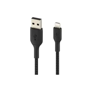 Belkin Câble chargeur USB Braided Boost Charge USB A - Lightning 3 m