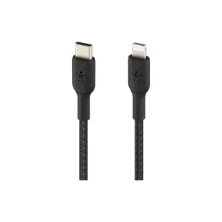 Belkin Câble chargeur USB Braided Boost Charge USB C - Lightning 1 m