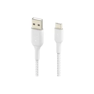Belkin Câble chargeur USB Braided Boost Charge USB A - USB C 0.15 m