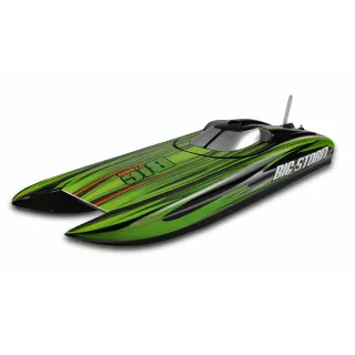 Amewi Bateau à moteur Catamaran de course Big Storm Brushless ARTR