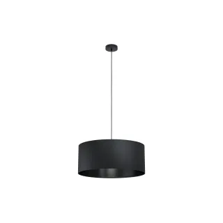 EGLO Leuchten Lampe suspendue MASERLO 1 1x E27, Noir