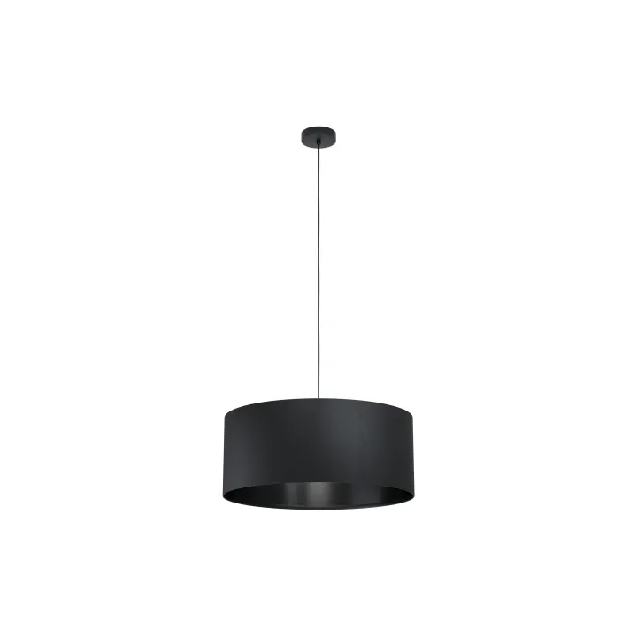 EGLO Leuchten Lampe suspendue MASERLO 1 1x E27, Noir