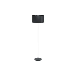 EGLO Leuchten Lampe sur pied MASERLO 1x E27, Noir