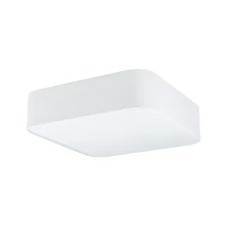 EGLO Leuchten Plafonnier PASTERI SQUARE 5x E27, Blanc