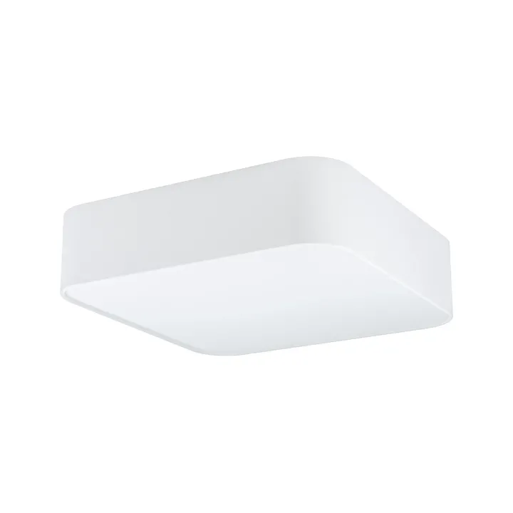 EGLO Leuchten Plafonnier PASTERI SQUARE 5x E27, Blanc