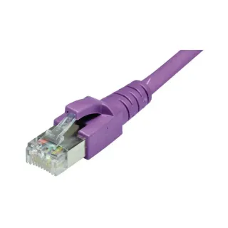 Dätwyler IT Infra Câble patch  Cat 6A, S-FTP, 2.5 m, Violet