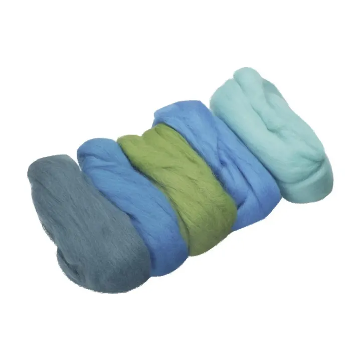 Heyda Laine de feutre Merino Mix 50 g, turquoise