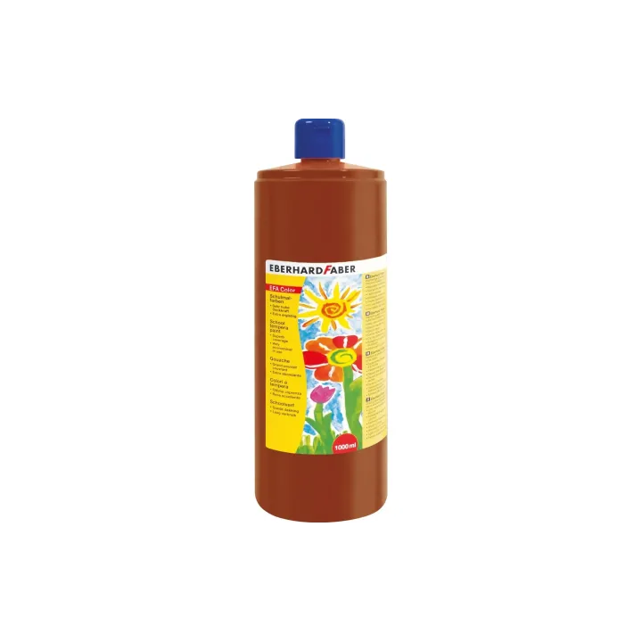 Eberhard Faber Peintures tempera Efacolor, 1000 ml, rouge vénitien