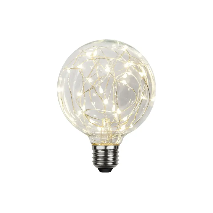 Star Trading Lampe G95 Decoled 1.5 W (10 W) E27 Blanc chaud