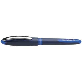 Schneider Stylo à bille roulante One Business 0.6 mm, Bleu