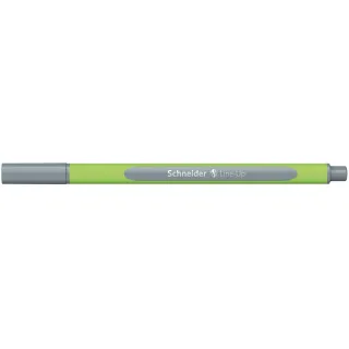 Schneider Fineliner Line-up 0.4 mm, Anthracite, 10 pièces