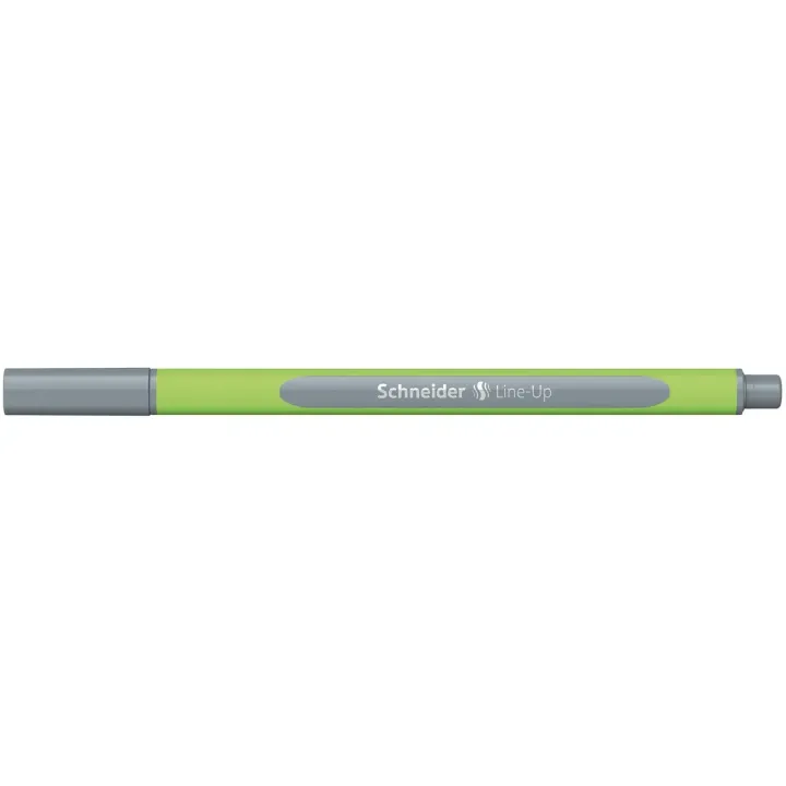 Schneider Fineliner Line-up 0.4 mm, Anthracite, 10 pièces