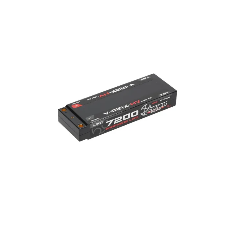 Team Orion Batterie RC LiHV 7200 mAh 7,6 V 128C Boîtier en graphène