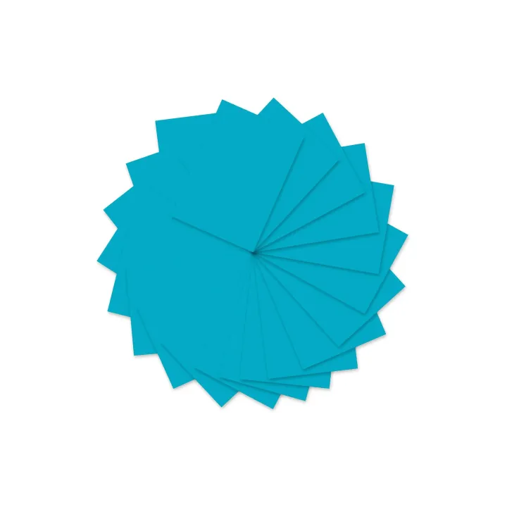 URSUS Papier coloré A4, 130 g-m², 100 feuilles, bleu clair
