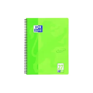 Oxford Carnet de notes Touch Collegeblock L27, A4 +, À lignes, Vert