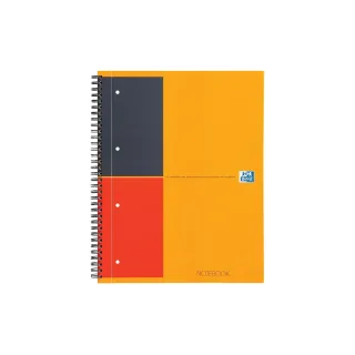 Oxford Carnet de notes Collegeblock International, A4 +, À lignes, Orange