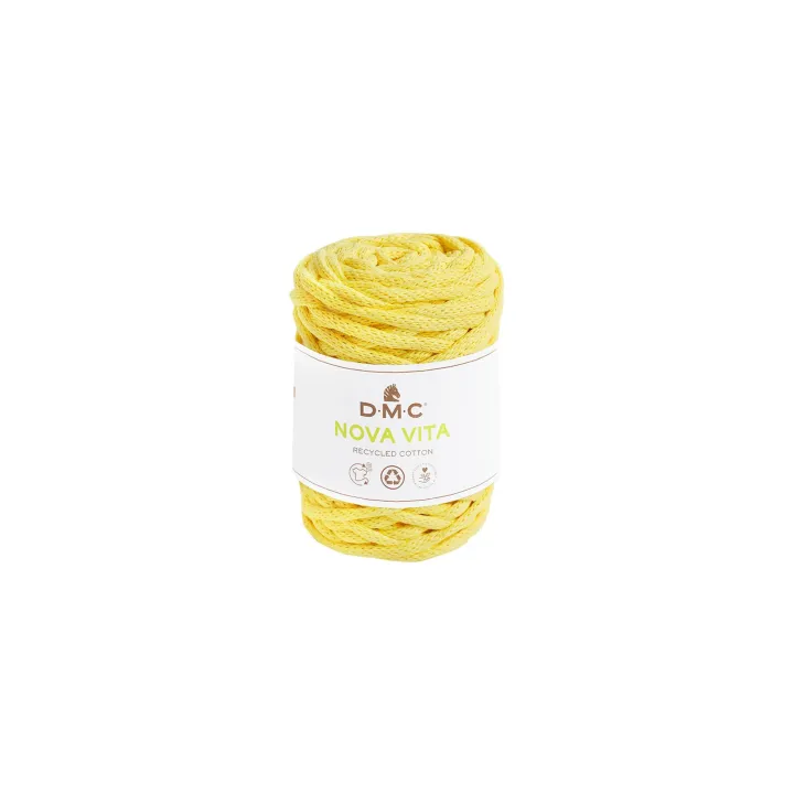 DMC Laine Nova Vita Makramee Cord 250 g Jaune clair