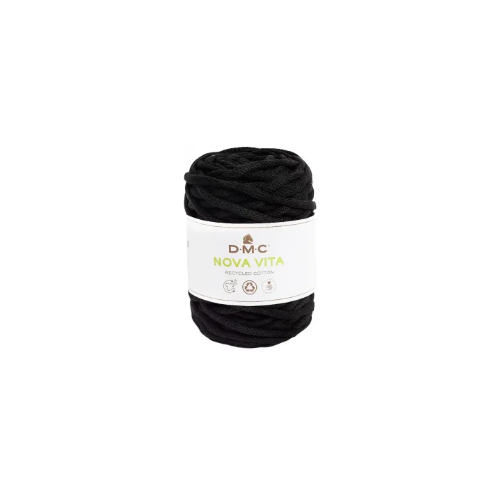 DMC Laine Nova Vita Macramee Cord 250 g Noir