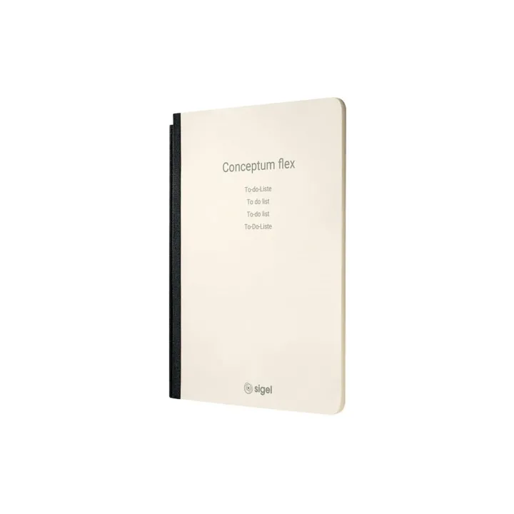 Sigel Carnet de notes Conceptum flex A5, quadrillé, brun clair