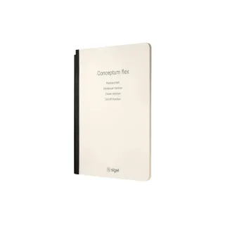 Sigel Carnet de notes Conceptum flex A5, Point, Marron clair