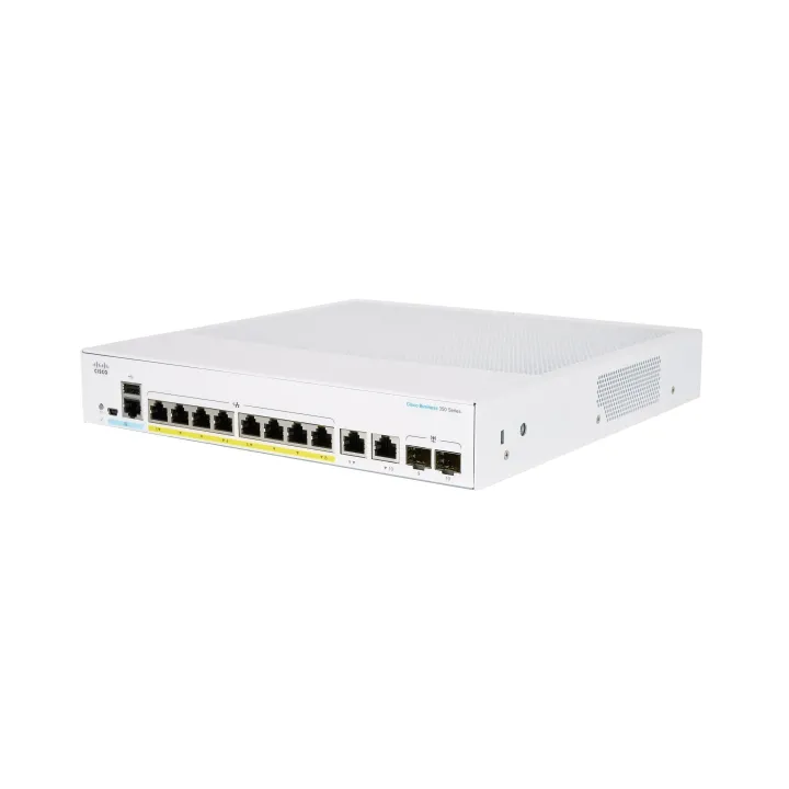 Cisco PoE+ Switch CBS350-8FP-2G 10 Port