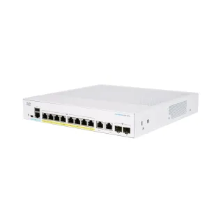Cisco PoE+ Switch CBS350-8FP-E-2G 10 Port