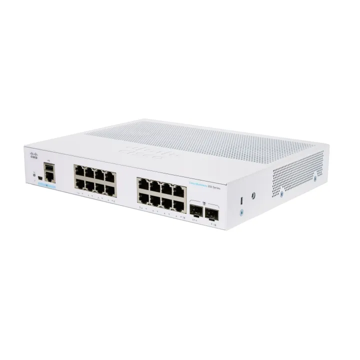 Cisco Switch CBS350-16T-E-2G 18 Port