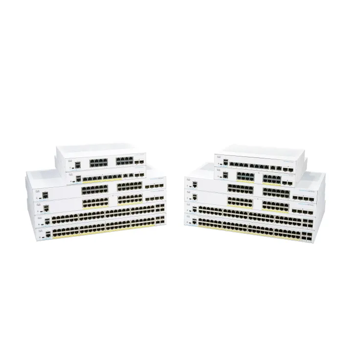 Cisco PoE+ Switch CBS350-16FP-2G 18 Port