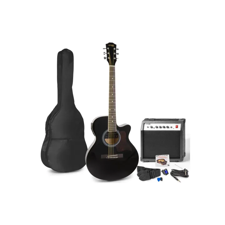 MAX Guitare occidentale ShowKit Noir