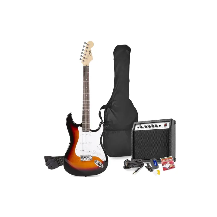 MAX Guitare électrique GigKit Sunburst