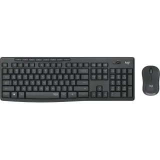 Logitech Ensemble clavier-souris MK295 Graphite Mise en page CH