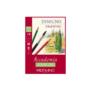 Fabriano Carnet de dessin Drawing A4, 30 feuilles