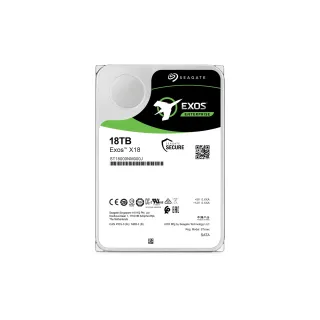 Seagate Disque dur Exos X18 3.5 SATA 18 TB