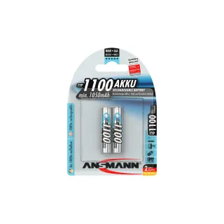 Ansmann Batterie 2x AAA Typ 1100 1050 mAh