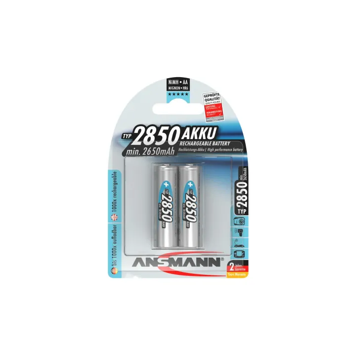 Ansmann Batterie 2x AA Typ 2850 2650 mAh