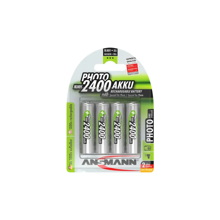 Ansmann Batterie 4x AA 2400 mAh